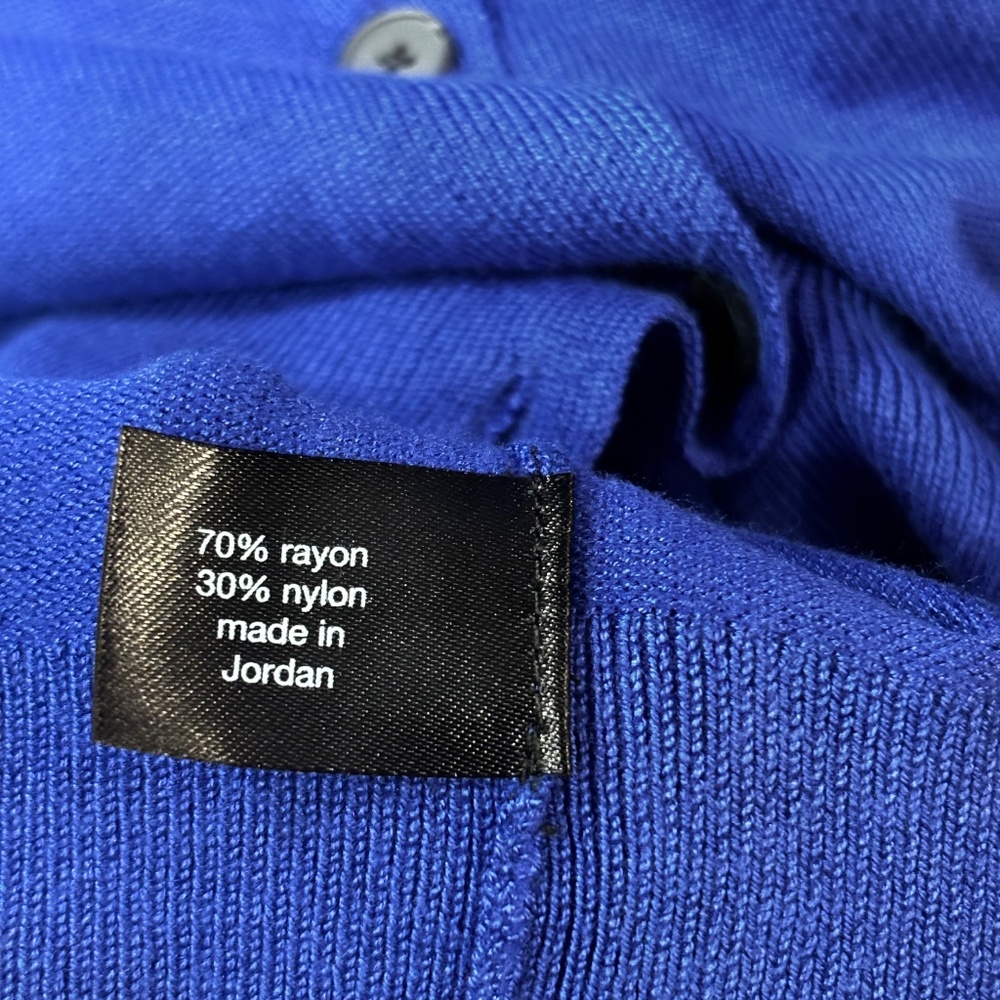 Lane Bryant Cardigan - Royal Blue Size 14/16 - Picture 7 of 8